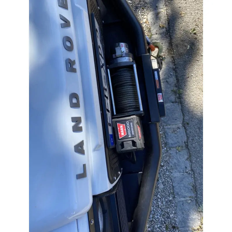 Seilwindenstoßstange TREKFINDER für LAND ROVER Defender I mit/ohne Klimaanlage inkl. TÜV® Teilegutachten