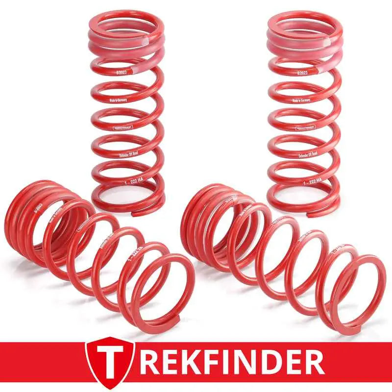 Höherlegungsfedernsatz TREKFINDER für LAND ROVER Defender 90 + 40 Millimeter