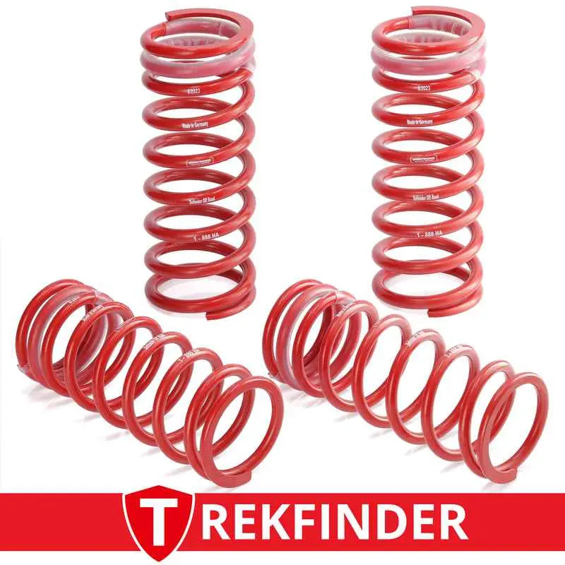 Höherlegungsfedernsatz TREKFINDER für LAND ROVER Defender 110 ca. +40 Millimeter Höherlegung