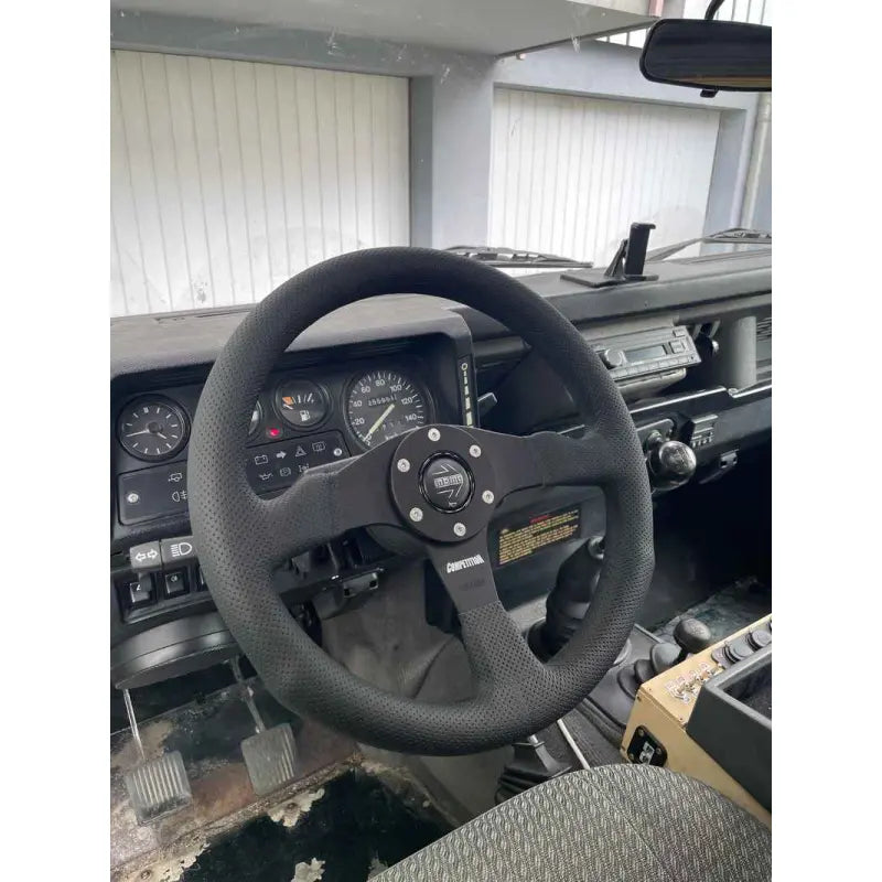 Lenkradset COMPETITION ( Lenkrad + Nabe ) TREKFINDER für LR Defender 90/110/130 OHNE ESC, MIT 19 mm Lenksäule bzw. 48er Verzahnung