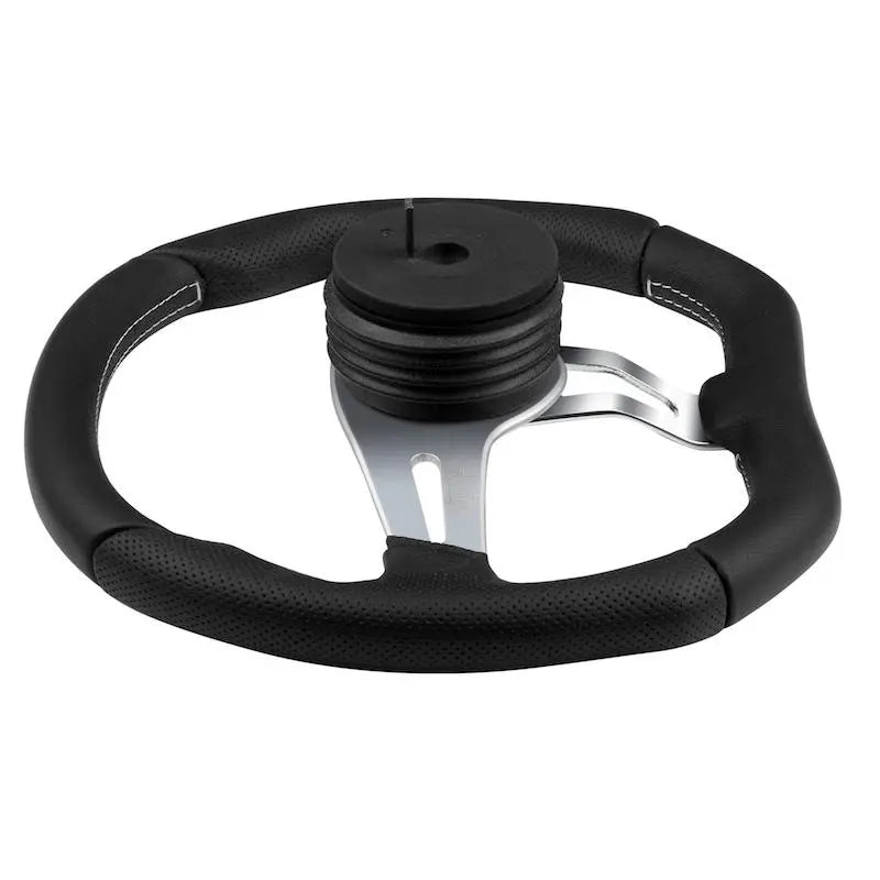 Lenkradset TREK R ( Lenkrad + Nabe ) TREKFINDER für LR Defender 90/110/130 MIT ESC, MIT 19 mm Lenksäule bzw. 48er Verzahnung