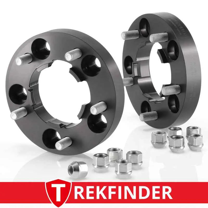 Spurverbreiterungssatz 1 Achse von TREKFINDER für LAND ROVER Defender bis`16 / +66 Millimeter mit ABE