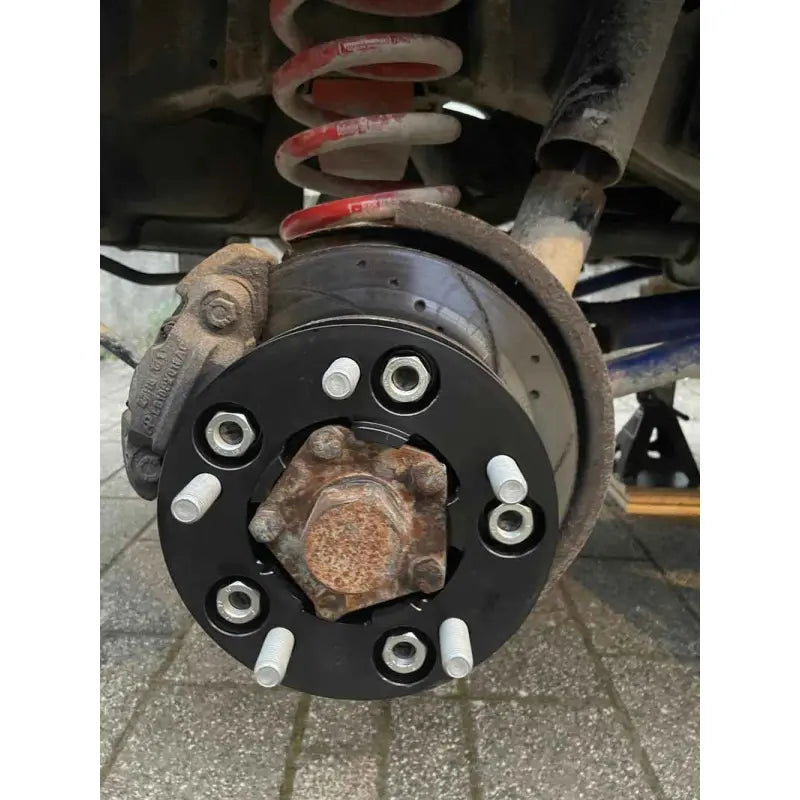 Spurverbreiterungssatz 2 Achsen von TREKFINDER für LAND ROVER Defender bis`16 / +66 Millimeter mit ABE