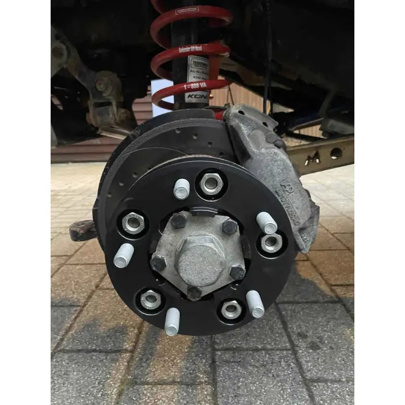 Spurverbreiterungssatz 1 Achse von TREKFINDER für LAND ROVER Defender bis`16 / +66 Millimeter mit ABE