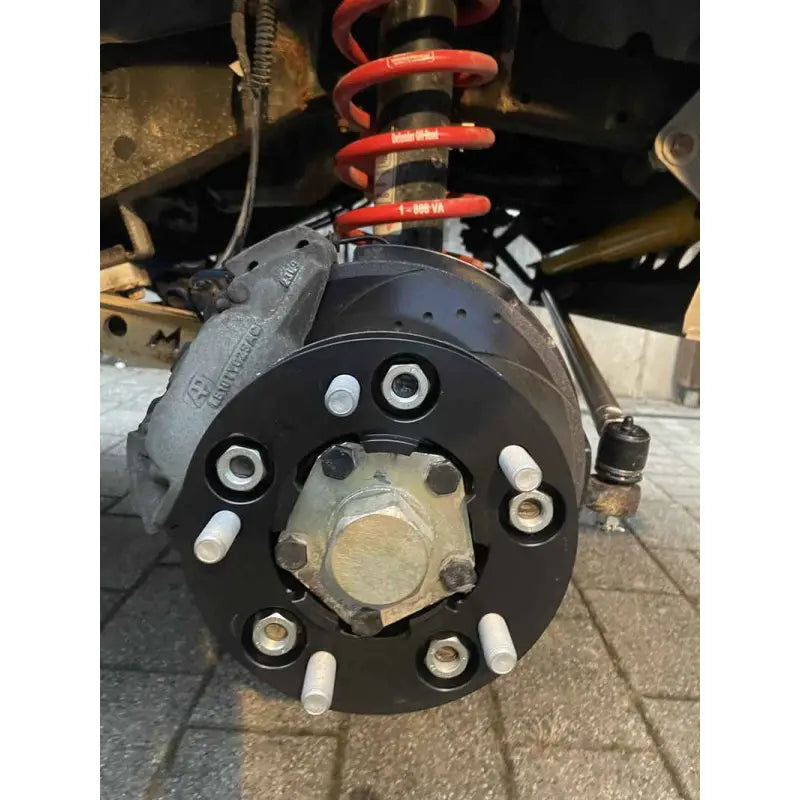 Spurverbreiterungssatz 1 Achse von TREKFINDER für LAND ROVER Defender bis`16 / +66 Millimeter mit ABE