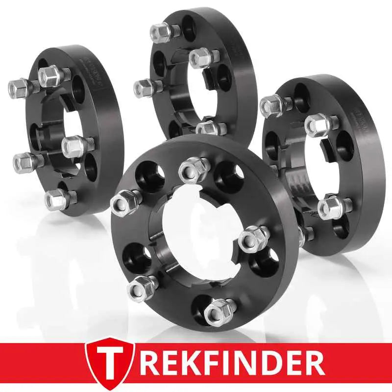 Spurverbreiterungssatz 2 Achsen von TREKFINDER für LAND ROVER Defender bis`16 / +66 Millimeter mit ABE