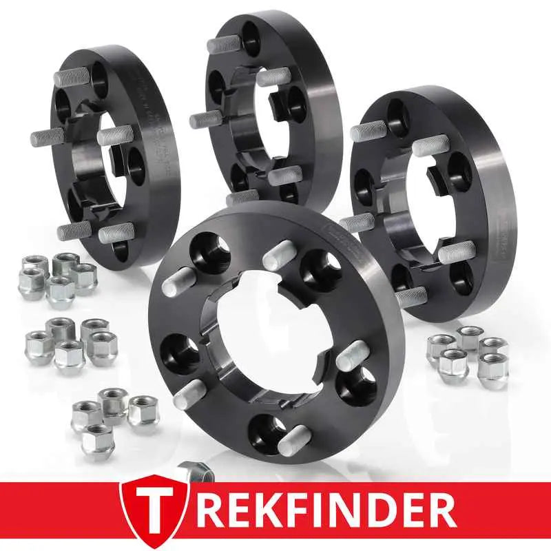 Spurverbreiterungssatz 2 Achsen von TREKFINDER für LAND ROVER Defender bis`16 / +66 Millimeter mit ABE