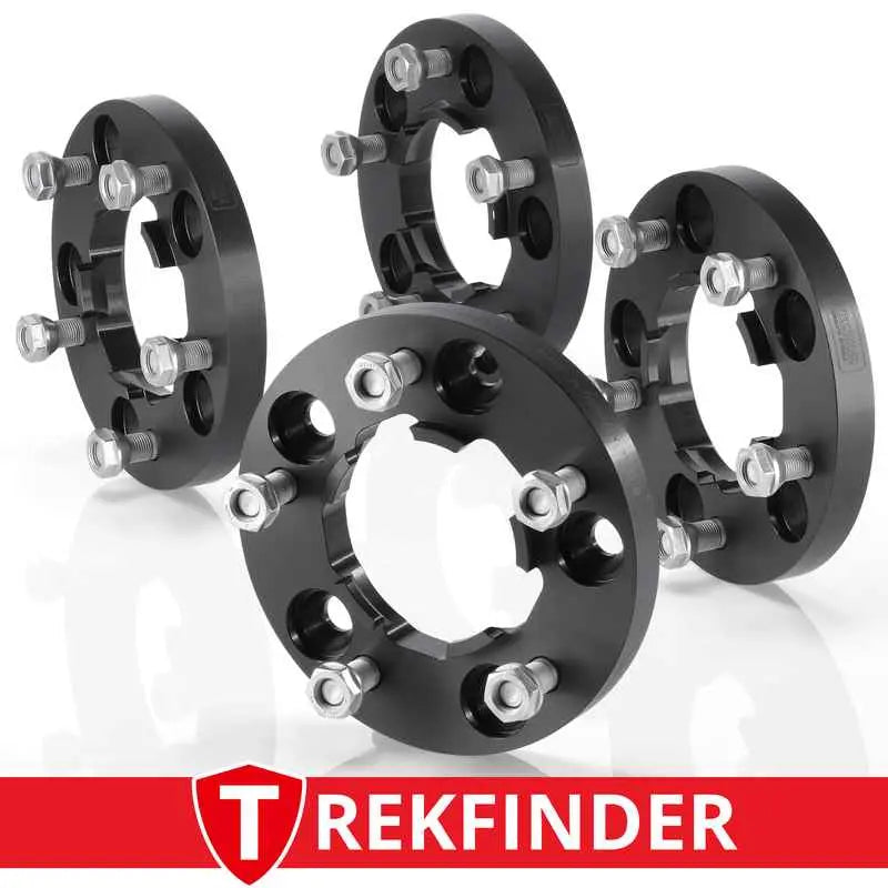Spurverbreiterungssatz 2 Achsen von TREKFINDER für LAND ROVER Defender bis`16 / +46 Millimeter mit TGA