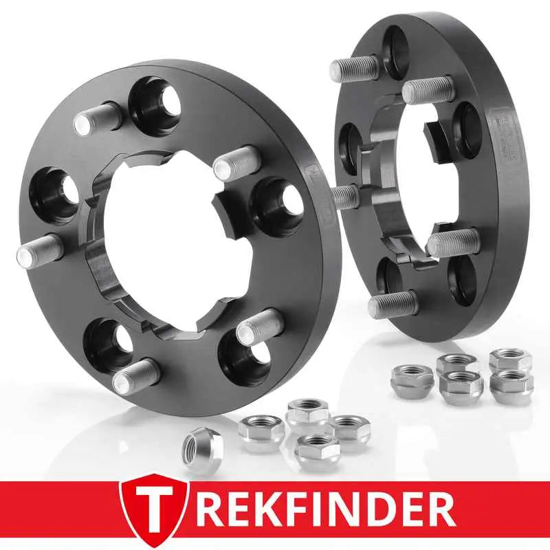Spurverbreiterungssatz 1 Achse von TREKFINDER für LAND ROVER Defender bis`16 / +46 Millimeter mit TGA