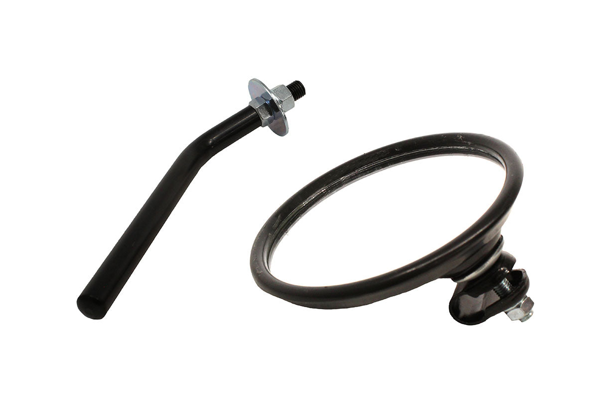 Außenspiegel rund mit Arm