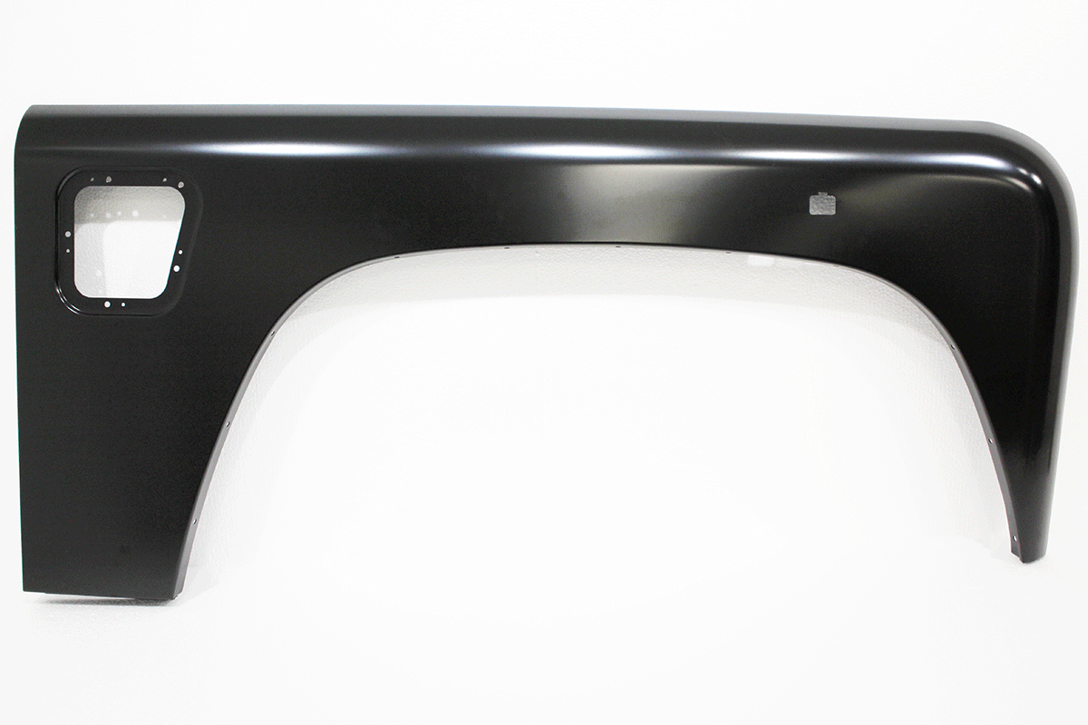 Seitenteil Kotflügel rechts Defender (ab MA939976 bis WA159806 / 1995 bis 1998) (ohne Klimaanlage) (original Land Rover))