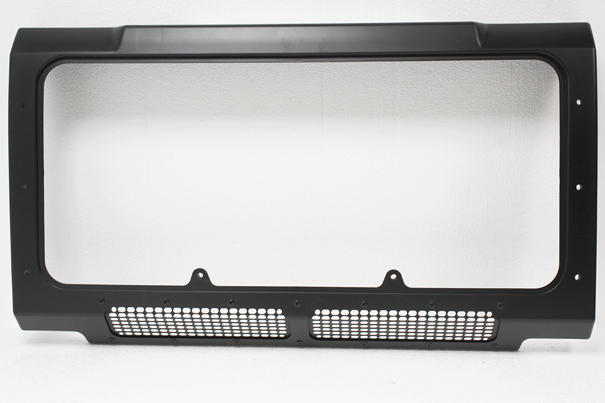 Rahmen Kühlergrill Defender Td5 / Td4 (mit Klimaanlage) (Kunststoff)