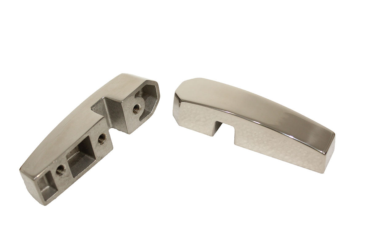 Scharnier-Kit Windschutzscheibe Defender (ab JA912346 / 1992) (Edelstahl)