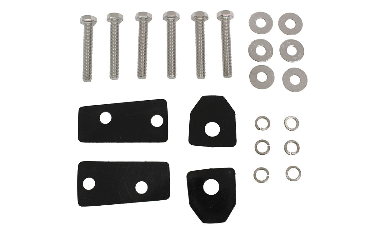 Scharnier-Kit Windschutzscheibe Defender (ab JA912346 / 1992) (Edelstahl)