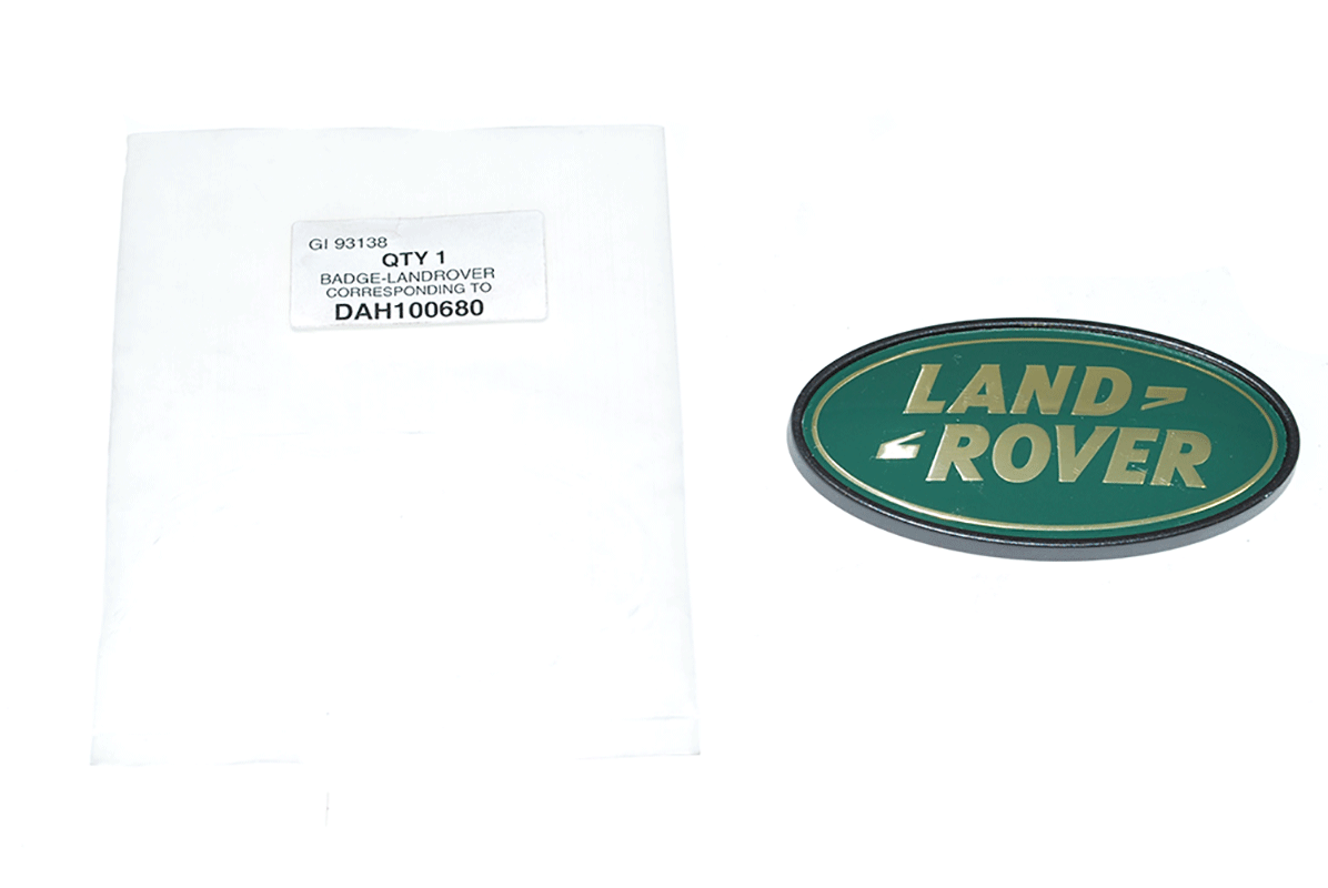 Logo / Emblem "Land Rover" (zum Kleben) Kühlergrill / Heck