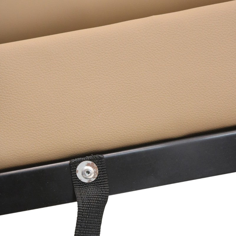 Defender & Serie 2er Sitzbank (Camel Vinyl)