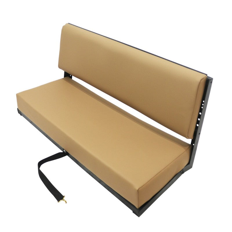 Defender & Serie 2er Sitzbank (Camel Vinyl)