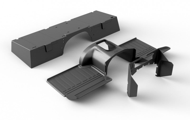 Mattensatz mit Dämmung für Defender mit R380 Getriebe (TD5 / späte 300TDI)