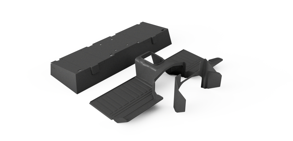 Mattensatz mit Dämmung für Defender mit LT77 Getriebe