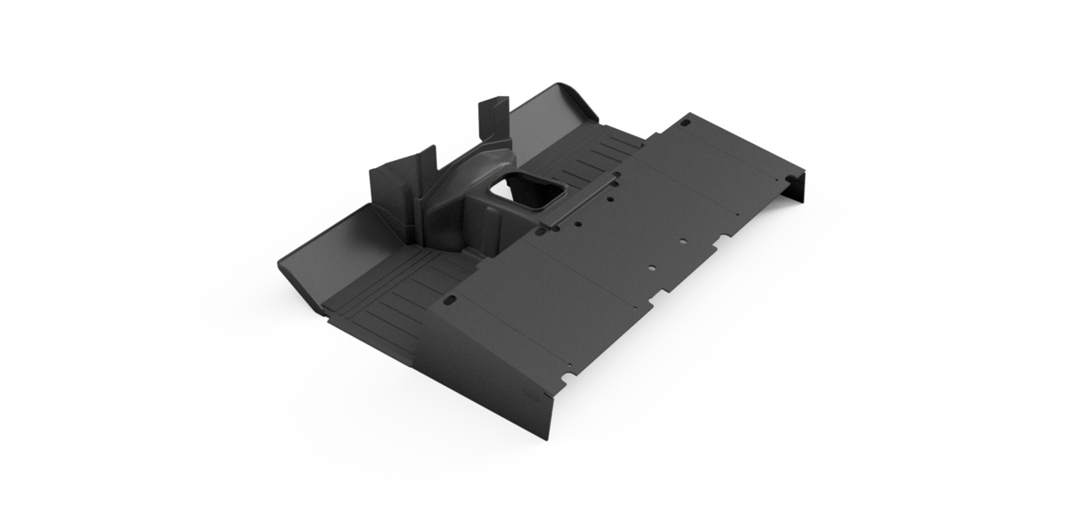 Mattensatz mit Dämmung für Defender mit LT77 Getriebe