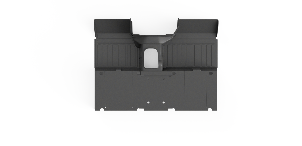 Mattensatz mit Dämmung für Defender mit LT77 Getriebe