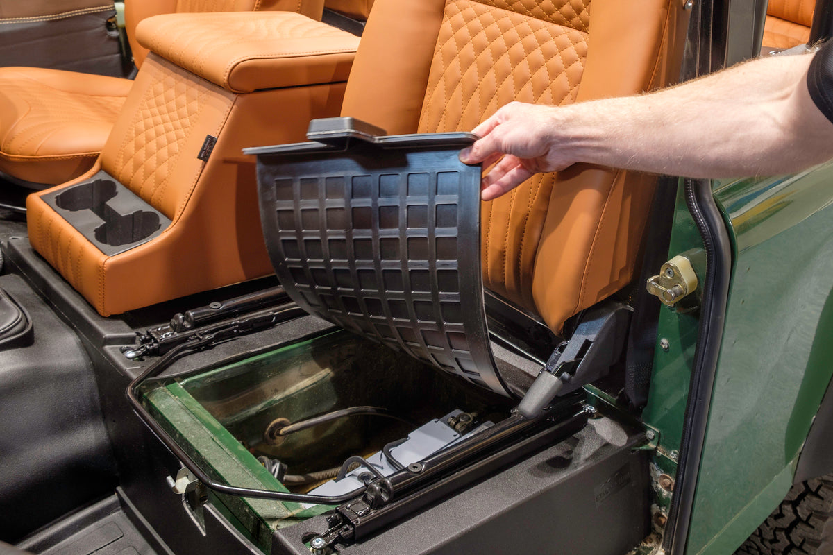 Mattensatz mit Dämmung für Defender mit LT77 Getriebe