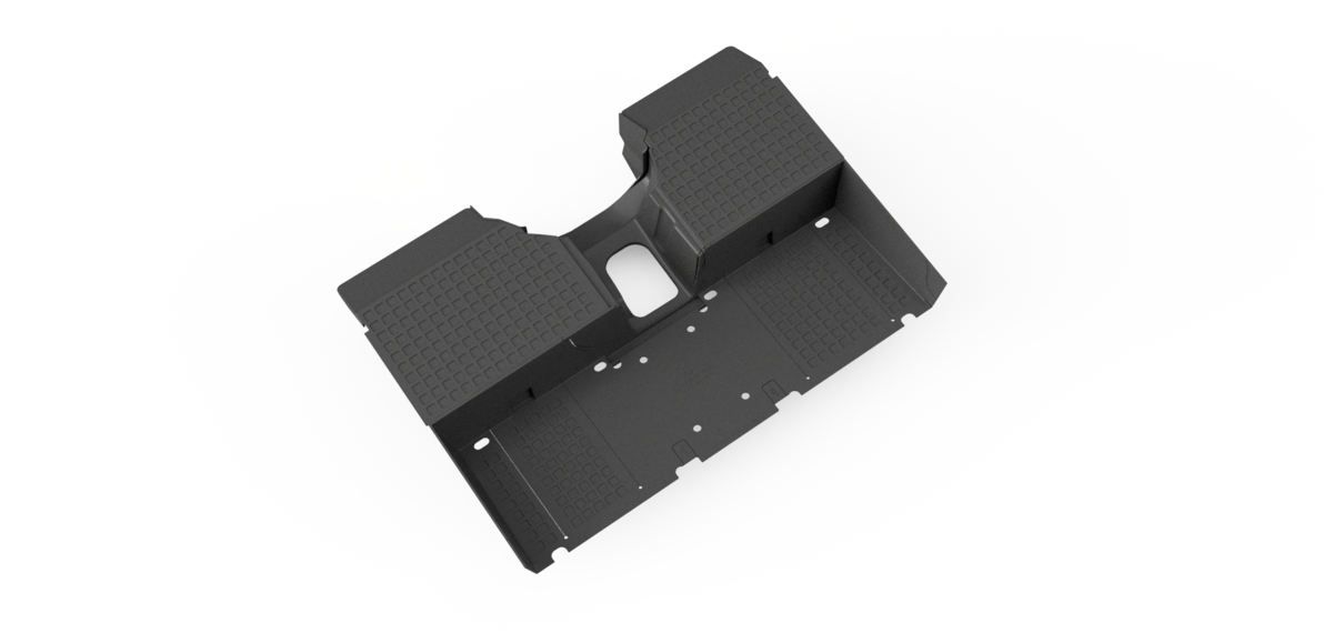 Mattensatz mit Dämmung für Defender mit LT77 Getriebe