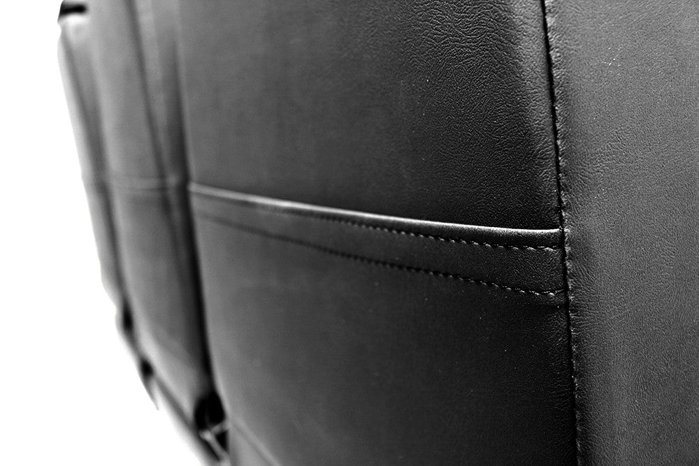 Defender "PREMIUM HIGH BACKS" Sitze (zweite Sitzreihe) (schwarzes Leder)