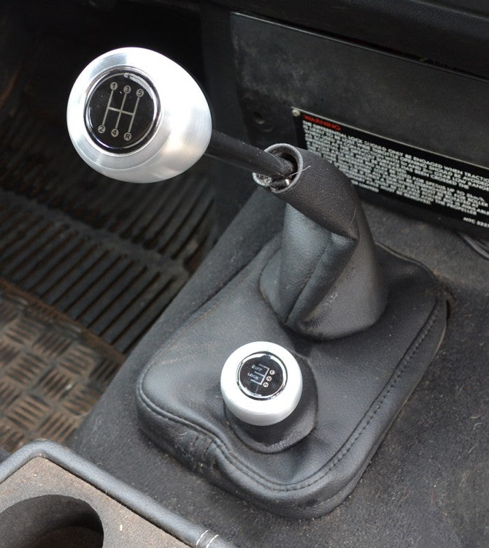 Schaltknauf-Set (für LT77 und R380 Getriebe) Aluminium