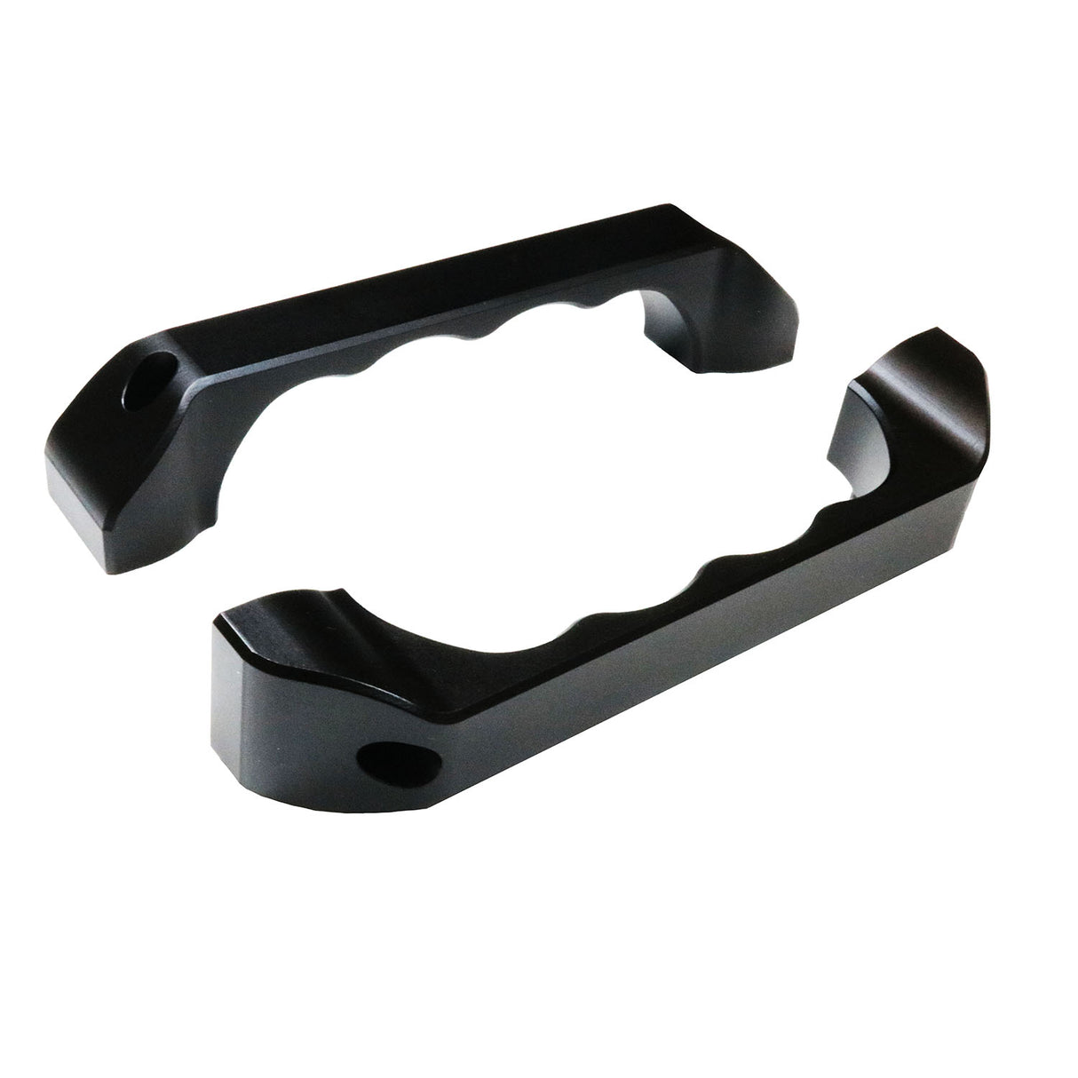 Defender Türgriffe innen (Paar) Aluminium (CNC-gefräßt, schwarz eloxiert)