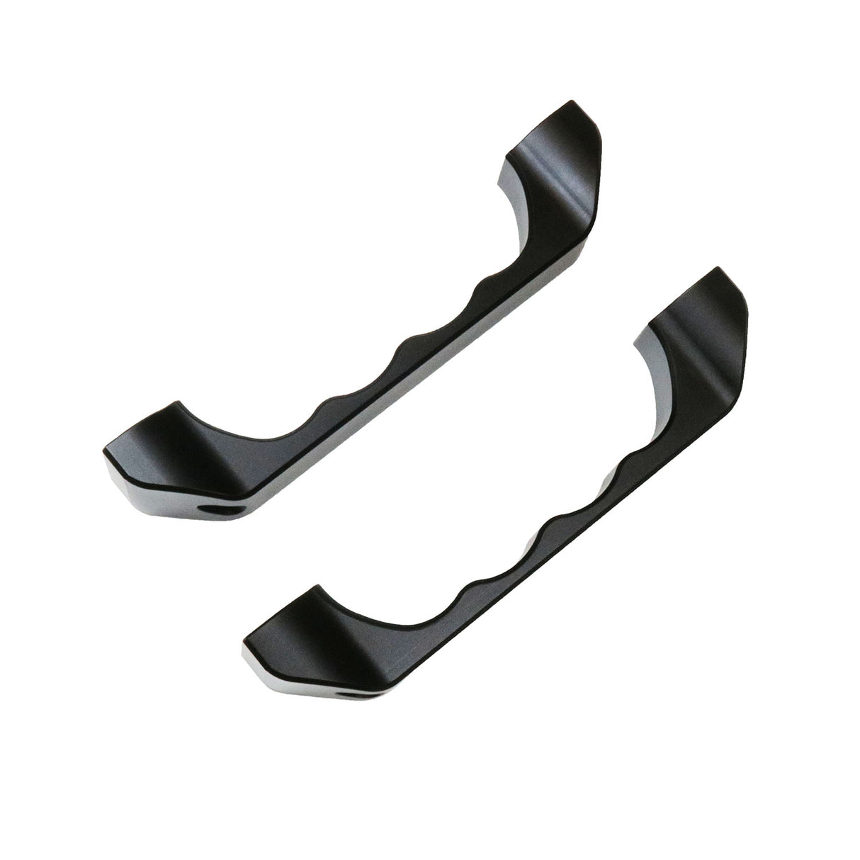 Defender Türgriffe innen (Paar) Aluminium (CNC-gefräßt, schwarz eloxiert)