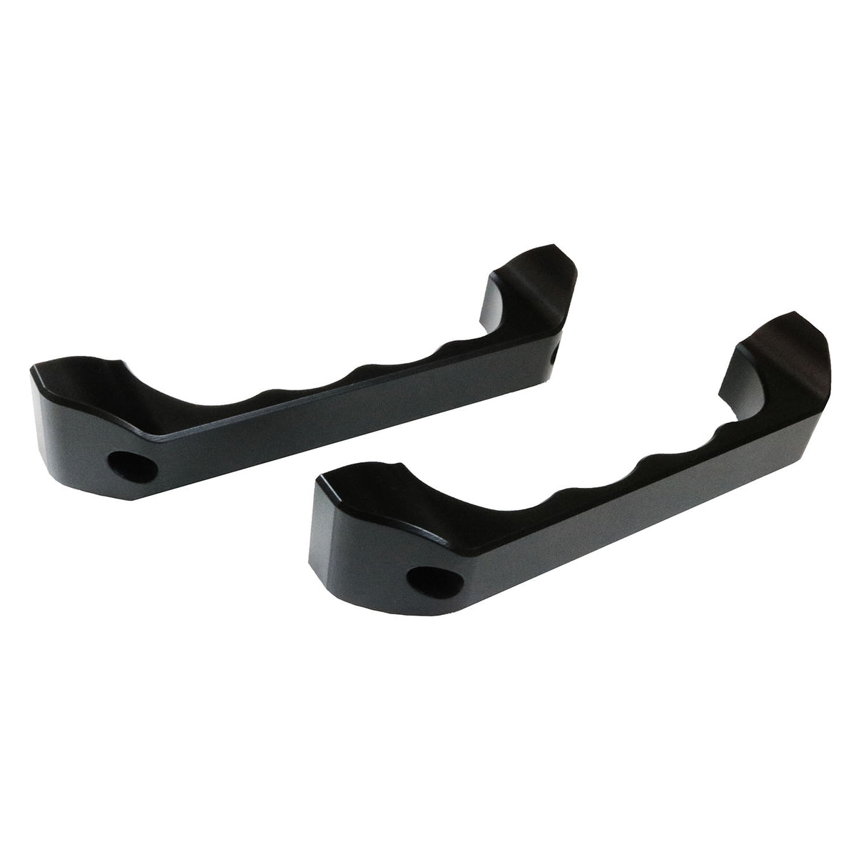 Defender Türgriffe innen (Paar) Aluminium (CNC-gefräßt, schwarz eloxiert)