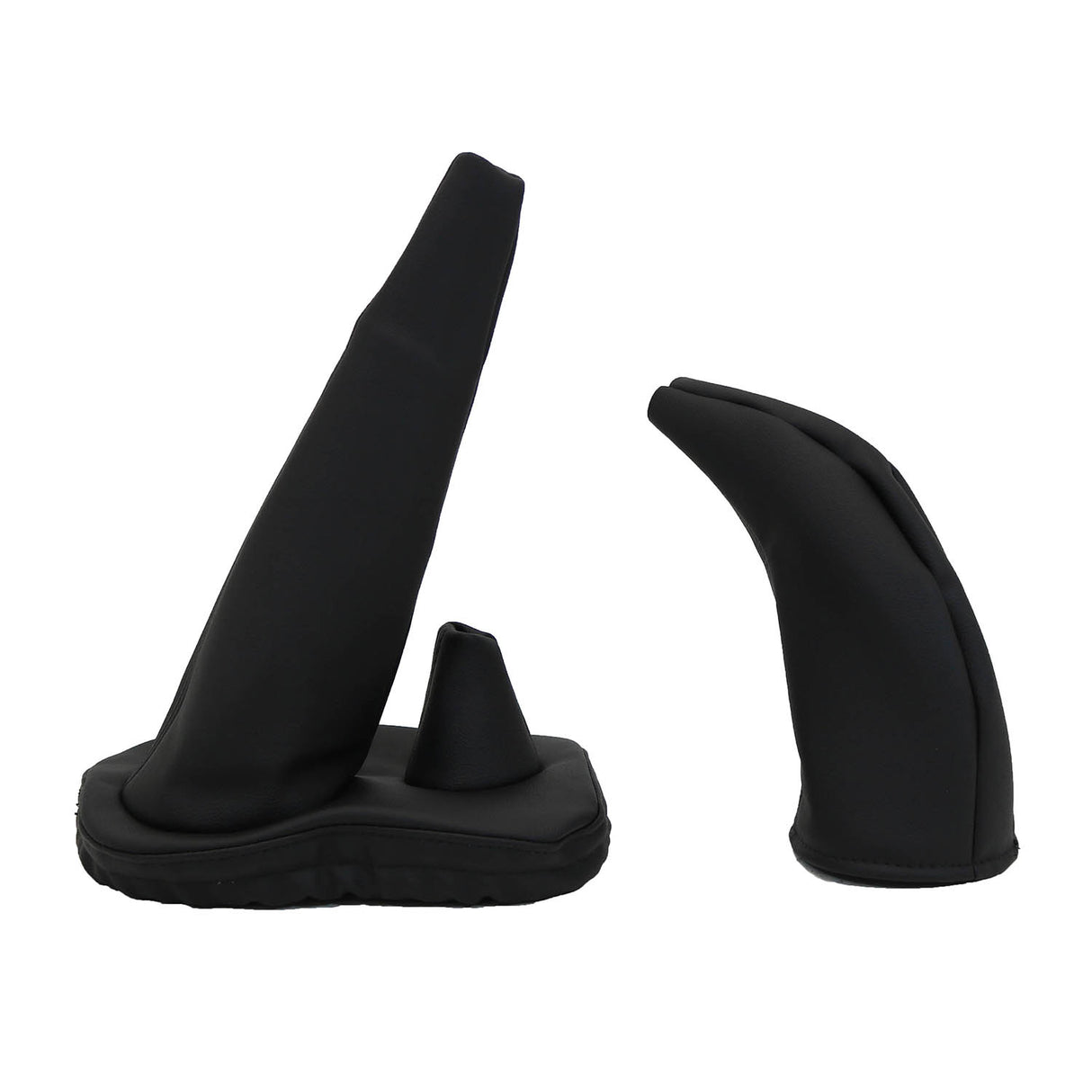 Schalthebelmanschette & Handbremshebelmanschette (für LT77 und R380 Getriebe) schwarzes Vinyl