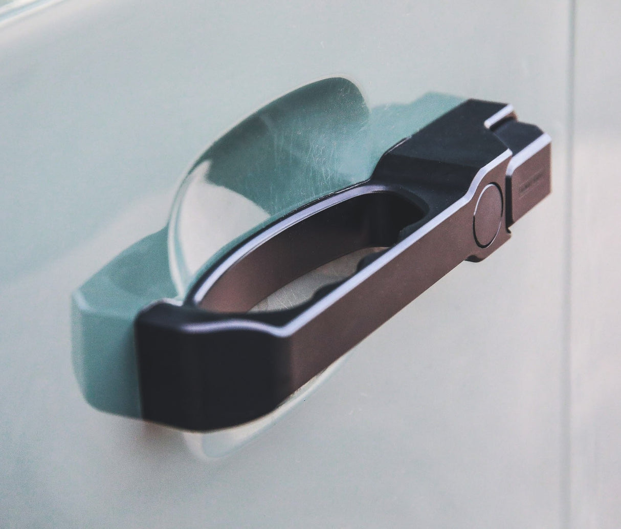 Defender Türgriffe (Paar) Aluminium außen (CNC-gefräßt, schwarz)