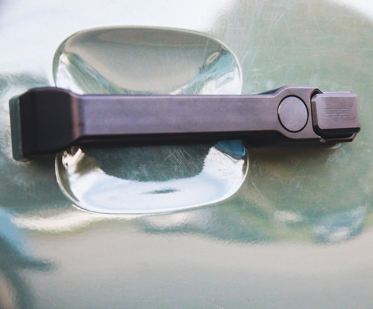 Defender Türgriffe (Paar) Aluminium außen (CNC-gefräßt, schwarz)