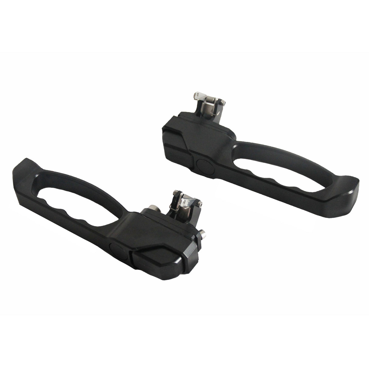 Defender Türgriffe (Paar) Aluminium außen (CNC-gefräßt, schwarz)