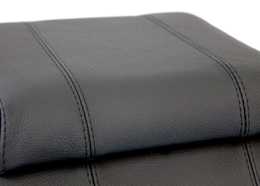 Premium Cubby Box (schwarzes Leder)