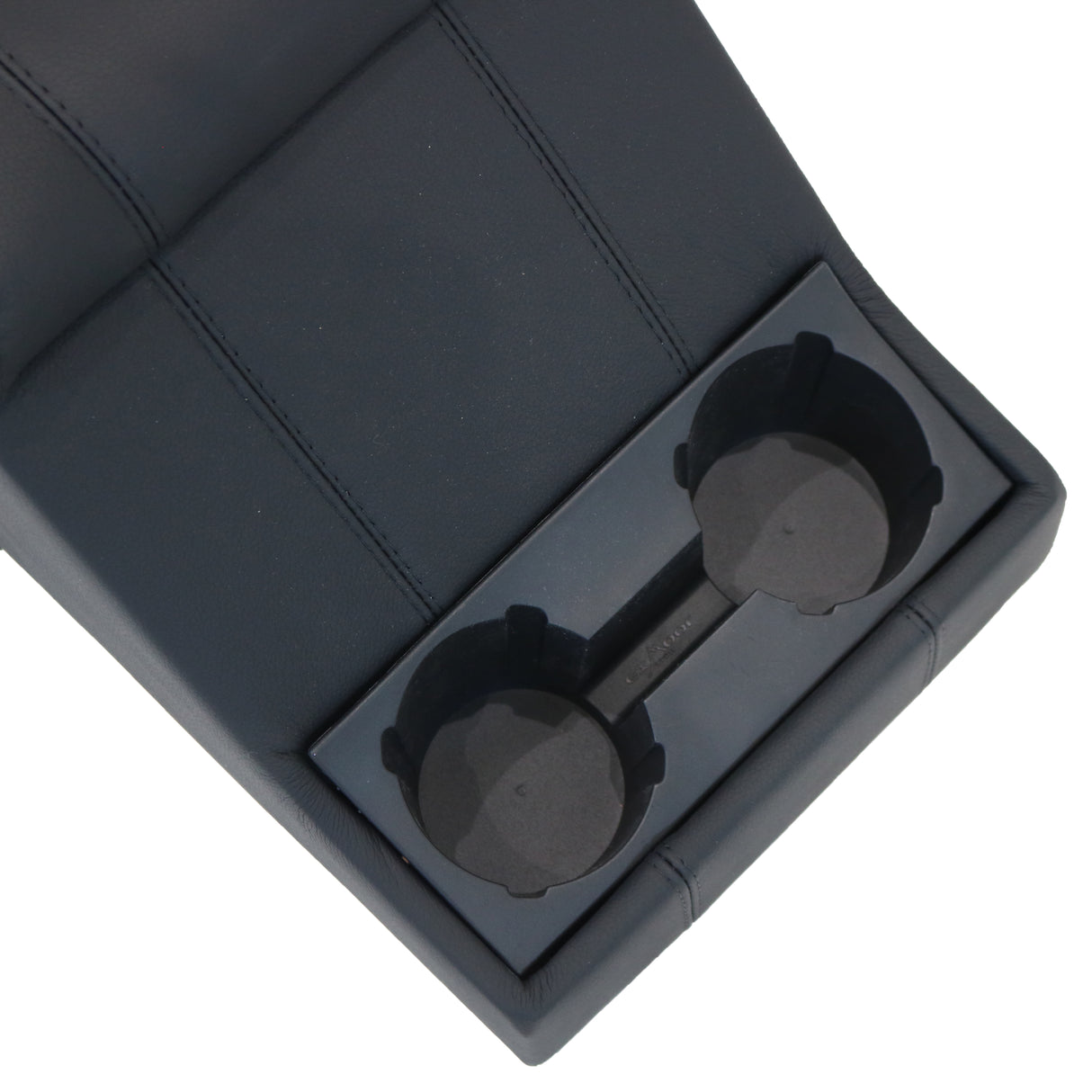 Premium Cubby Box (schwarzes Leder)