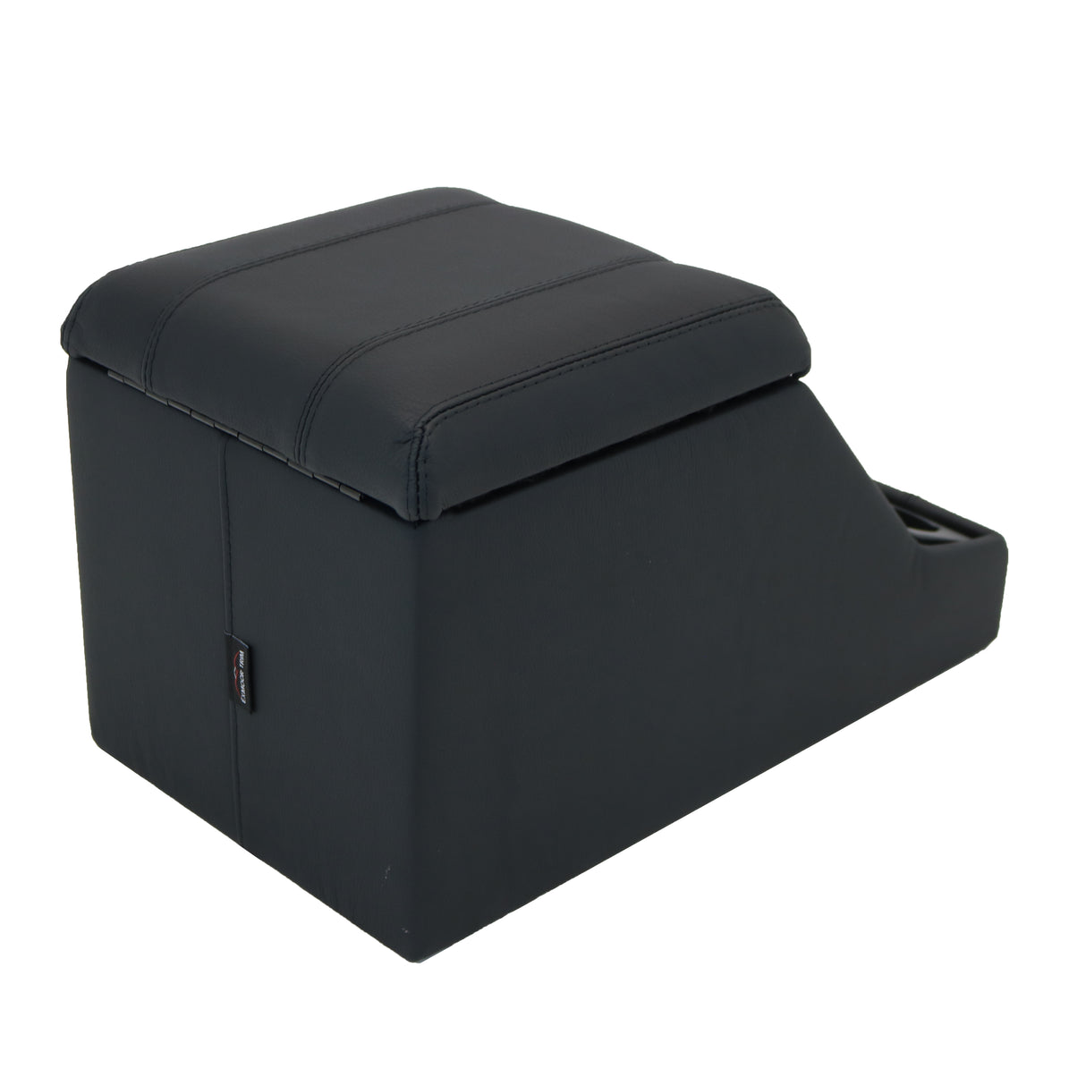 Premium Cubby Box (schwarzes Leder)