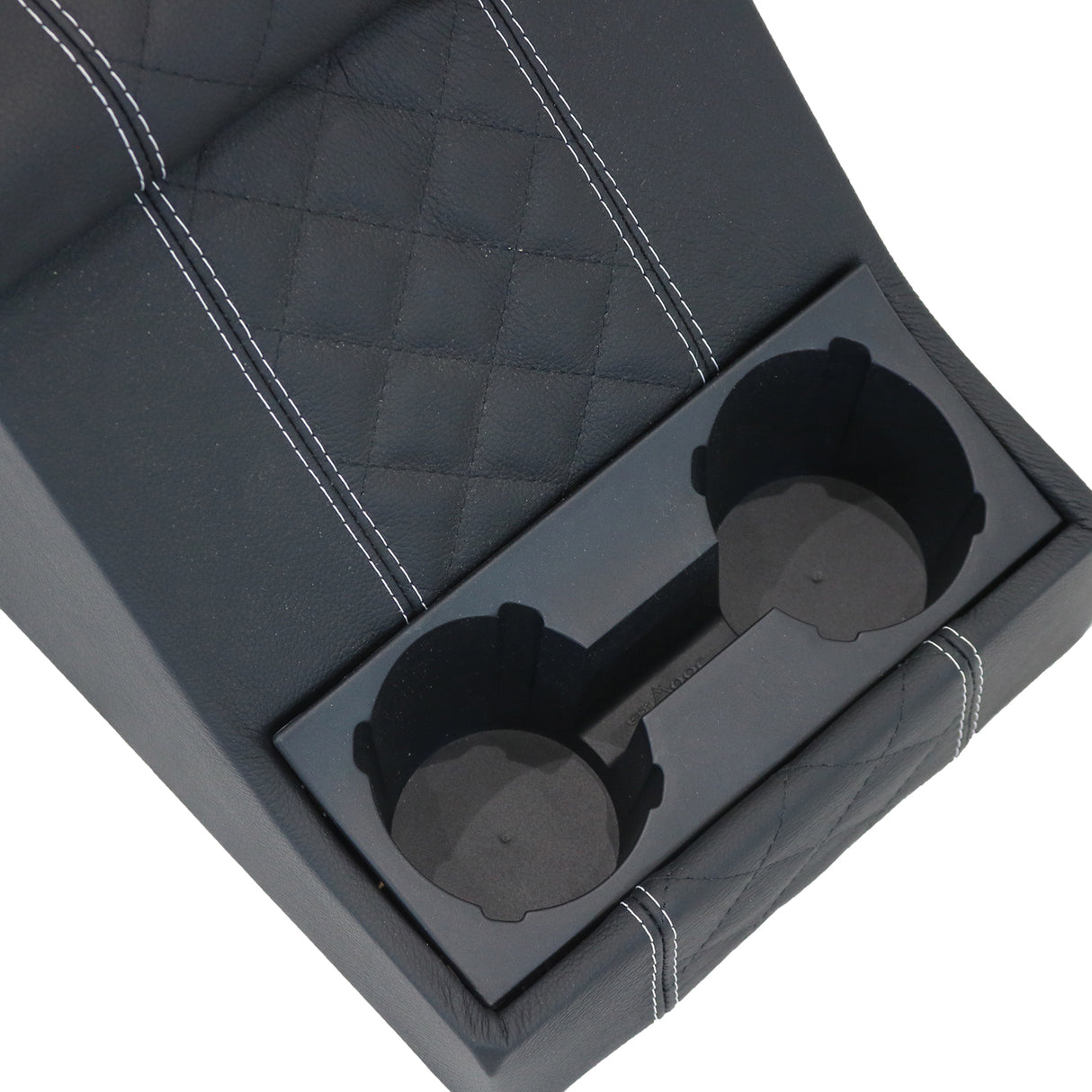 Premium Cubby Box (DXS Leder, weiße Naht)