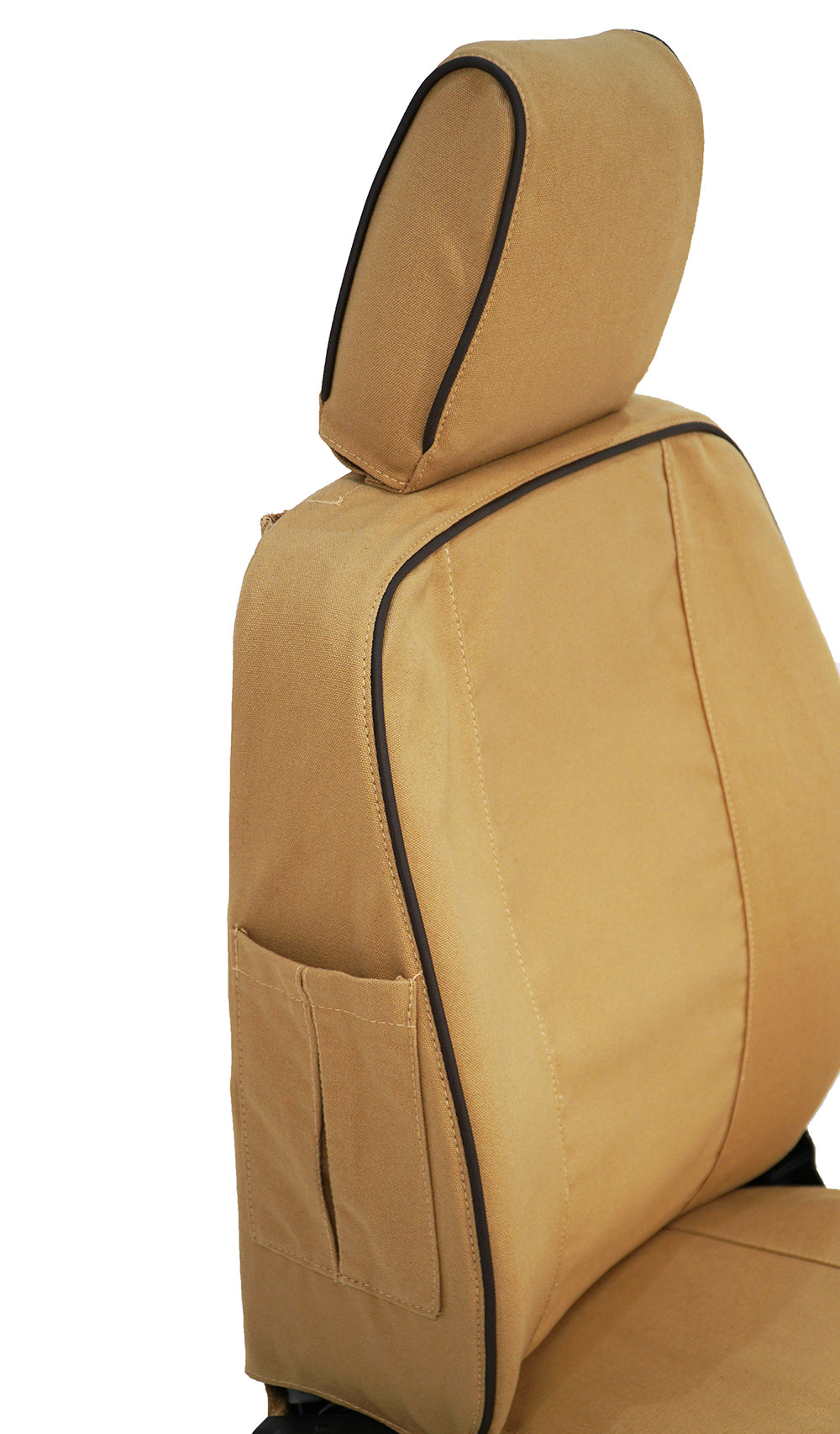 Sitzbezüge (Paar) Defender "Standard" Frontsitze (Sand)