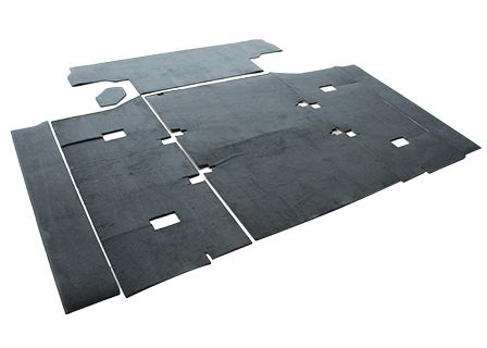 Teppich-Set (Kofferraum) Defender 90 TD4 (4-Sitzer mit ausgeschnittenen Innenkotflügeln)