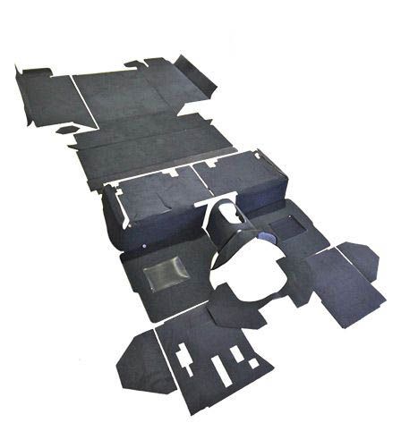 Teppich-Set komplett Defender 110 SW mit LT77 Getriebe