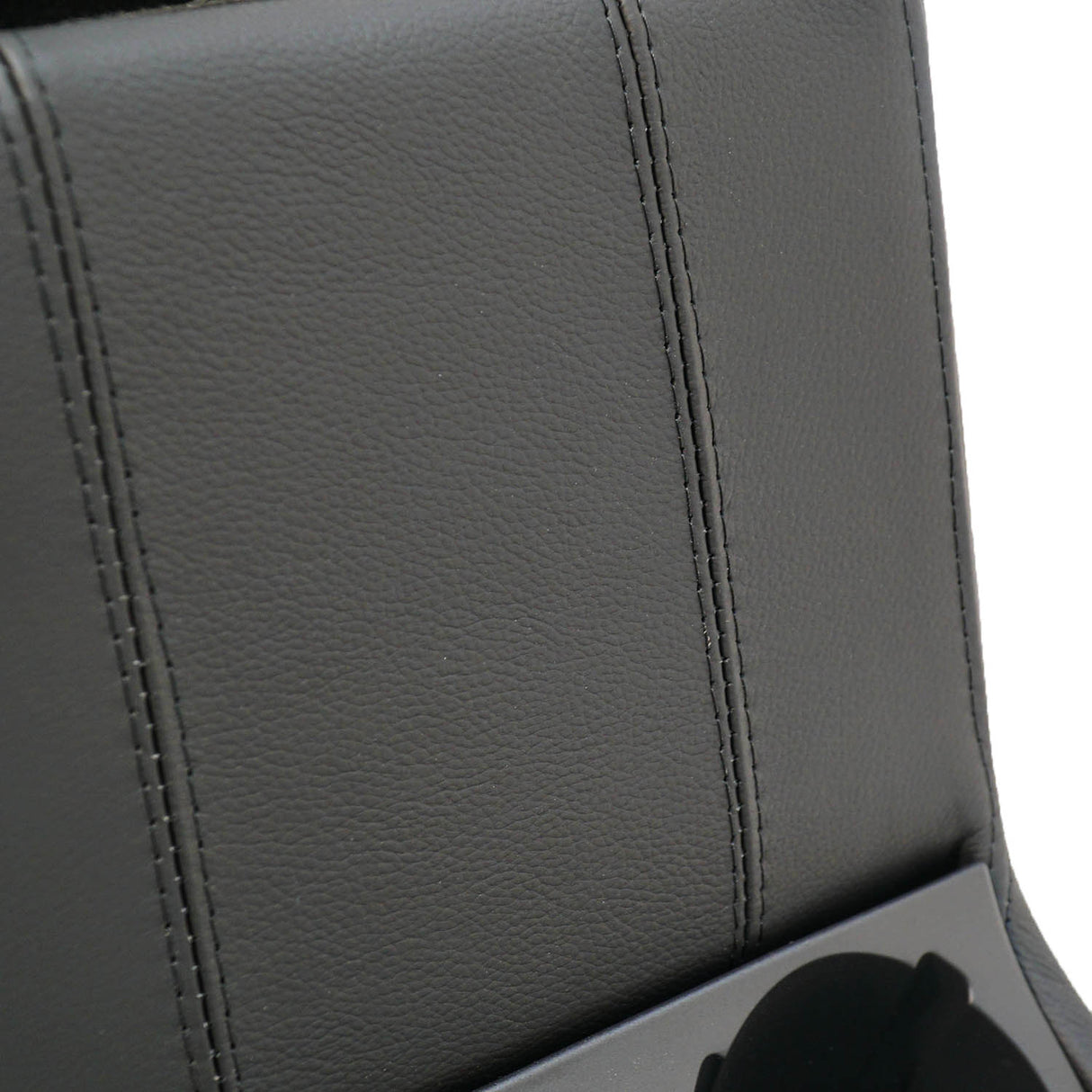 Premium XL Cubby Box (schwarzes Leder)