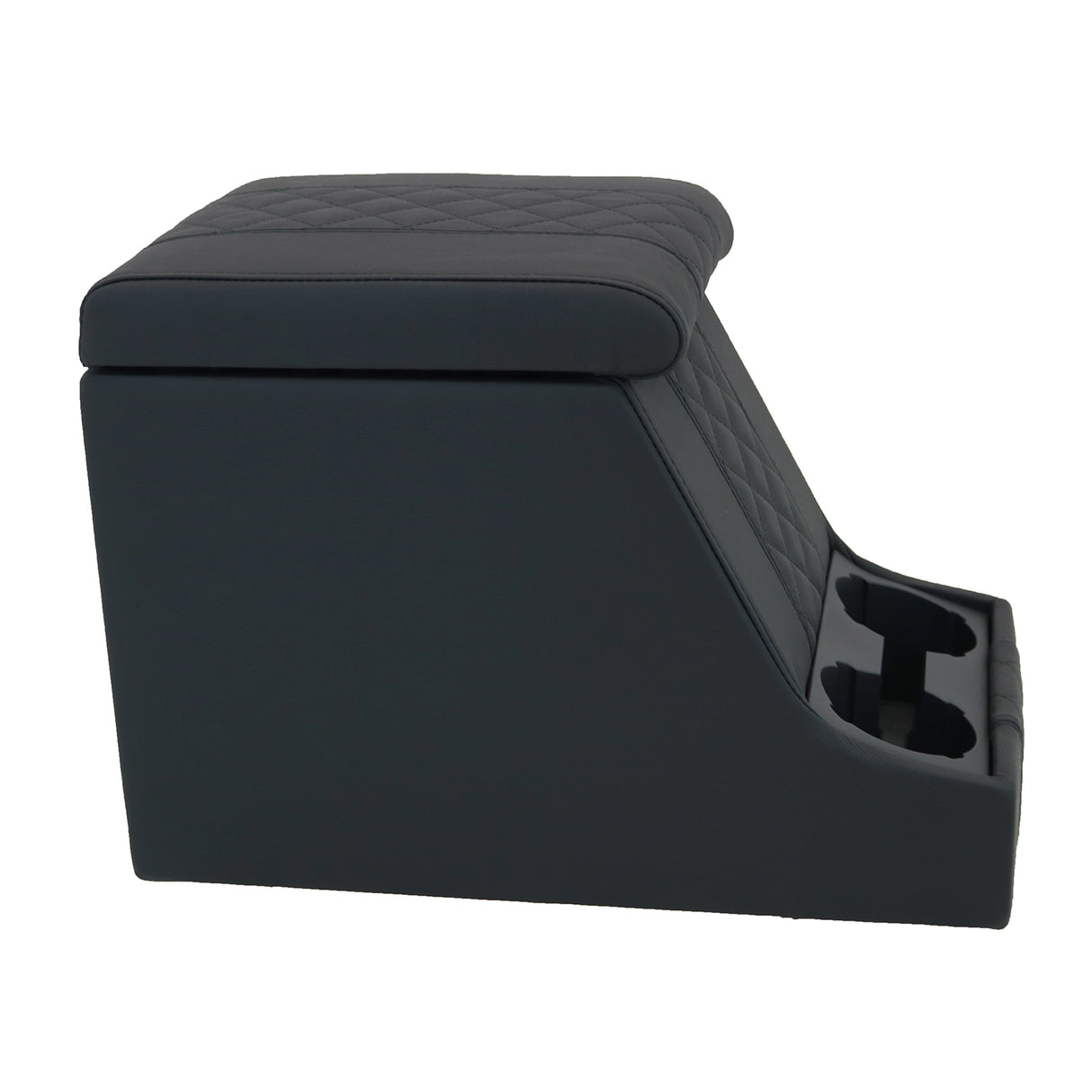 Premium XL Cubby Box (Diamond, schwarzes Leder)