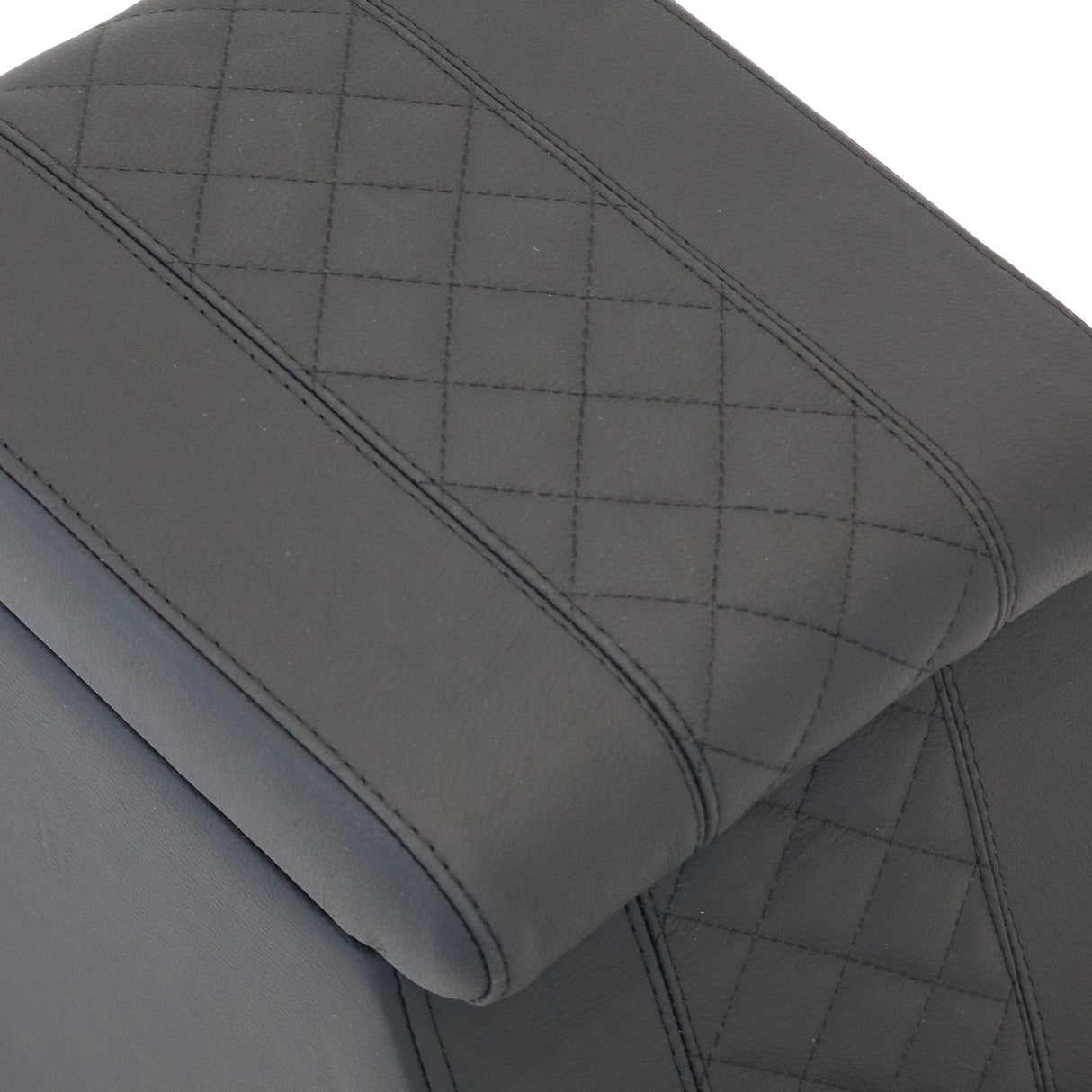 Premium XL Cubby Box (Diamond, schwarzes Leder)