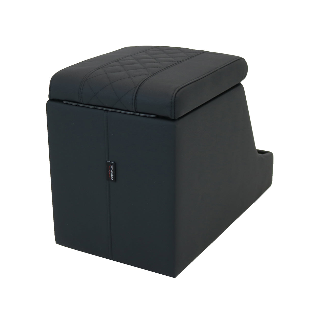 Premium XL Cubby Box (Diamond, schwarzes Leder)