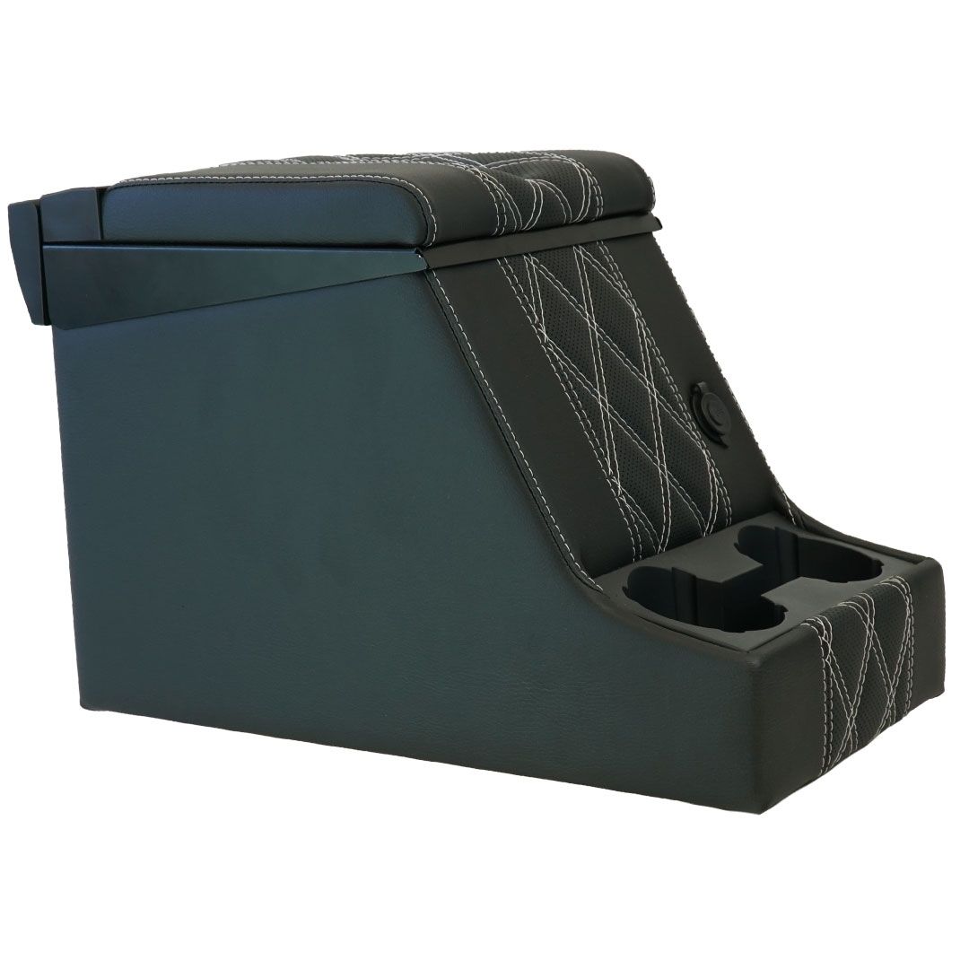 Premium Cubby Box (abschließbar) (Diamond White Vinyl)