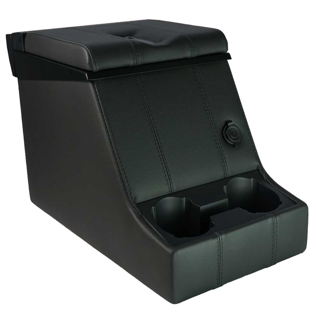 Premium Cubby Box (abschließbar) (XS, schwarzes Vinyl)