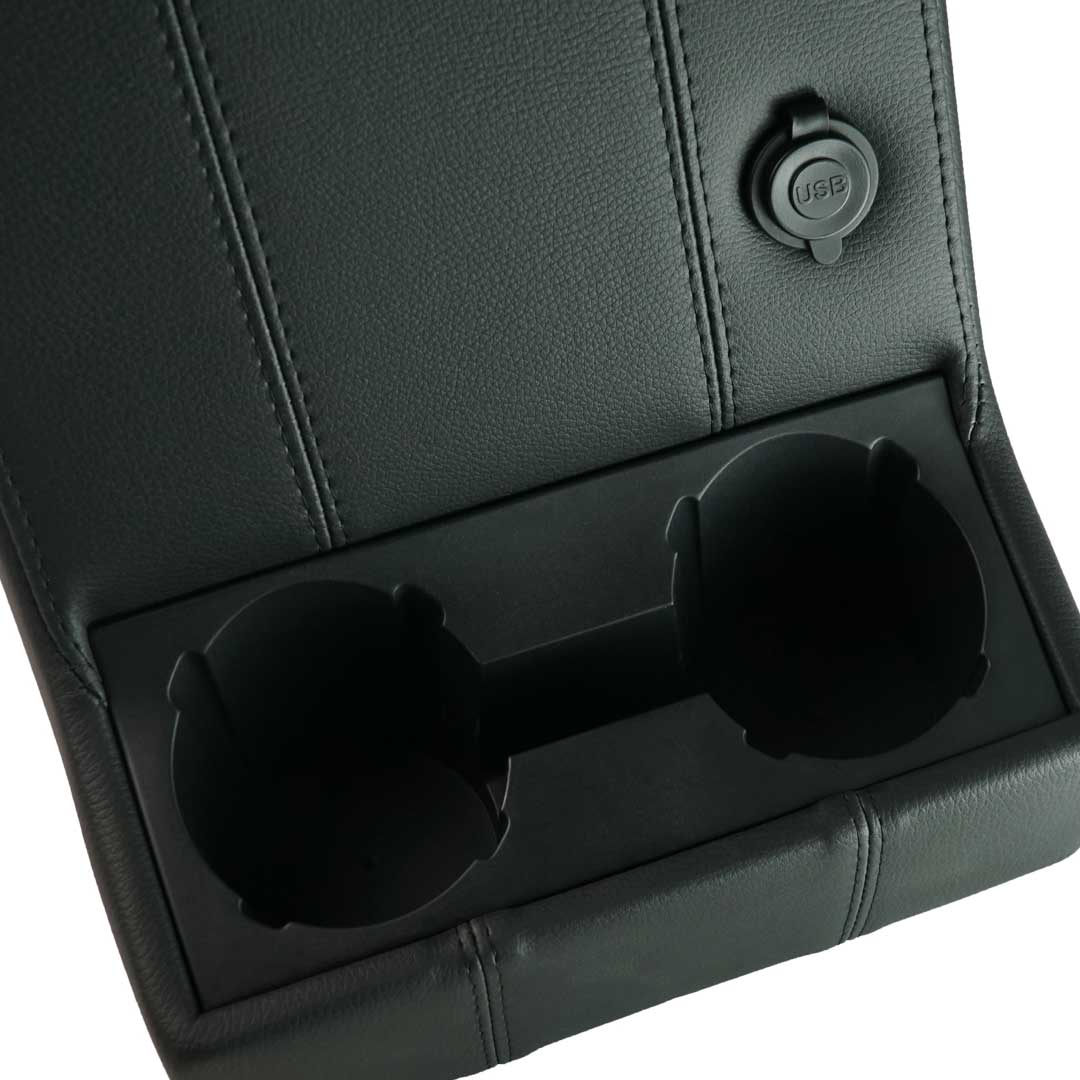 Premium Cubby Box (abschließbar) (XS, schwarzes Vinyl)